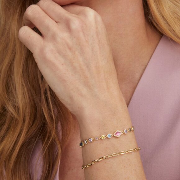 NWOT - Kendra Scott Mini Elisa Bracelet 8" - Picture 4 of 11